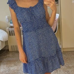 Blue summer dress (Size S) - Lightweight & Flowy